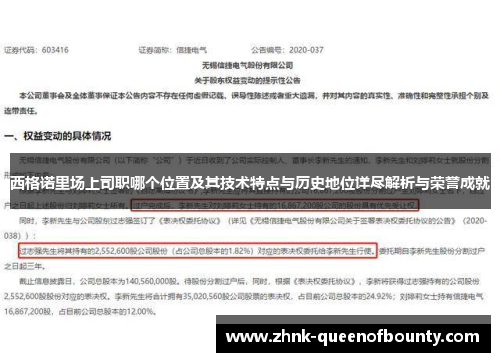 西格诺里场上司职哪个位置及其技术特点与历史地位详尽解析与荣誉成就