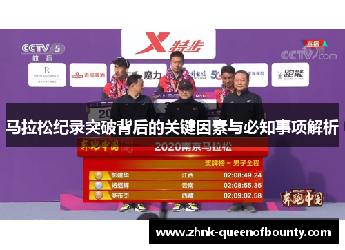 马拉松纪录突破背后的关键因素与必知事项解析